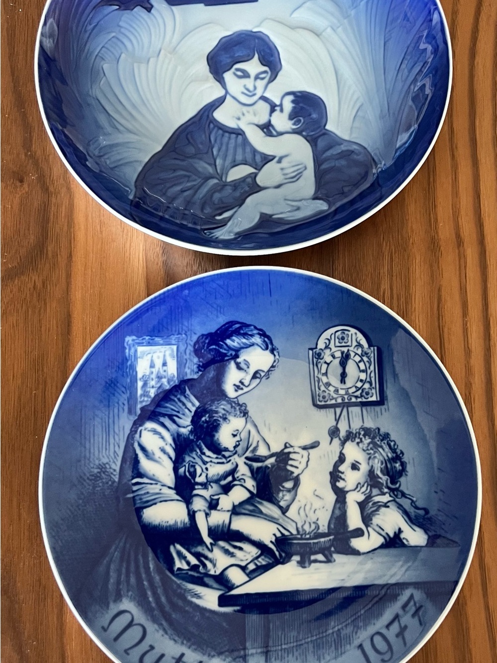 BING & GRONDAHL AND BAREUTHER COLLECTORS PLATES